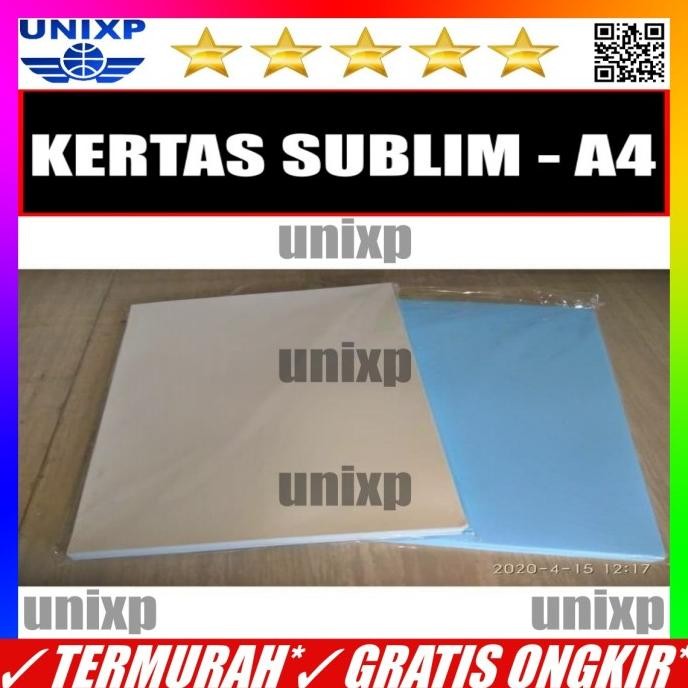 

Kertas Sublim Paper Sublimation Transfer Paper Sublimasi Sublime A4