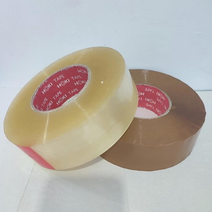 

LAKBAN SELOTIP ISOLASI TAPE BENING COKLAT HOKI 888 45MM X 500 YARD ASLI