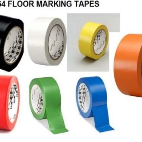 

LAKBAN LANTAI 764 3 M FLOOR MARKING TAPE 4IN X 33METER ASLI