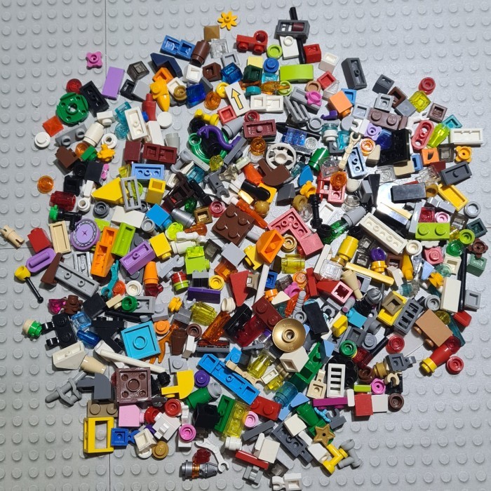 TERUJI PRINTILAN Brick Curah kecil kiloan bekas original cocok dengan lego