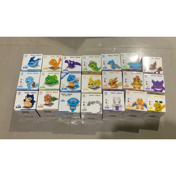 LIMITED EDITION Mainan Lego Pokemon Jolteon figure lego puzzle balok susun lucu