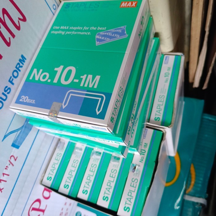 

Strapping Max Staples /Isi Staples Ukuran 10-1M - (Pack)
