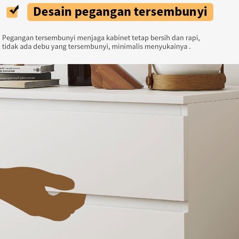 Lemari Laci 4 Susun Lemari kecil Lemari Kayu Lemari Baju Minimalis