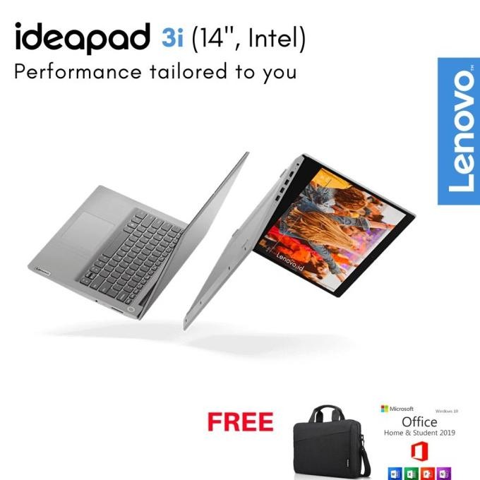 Laptop Lenovo Ideapad Slim 3I - I3 10110U 8Gb 512Gb Ssd Win10 + Ohs