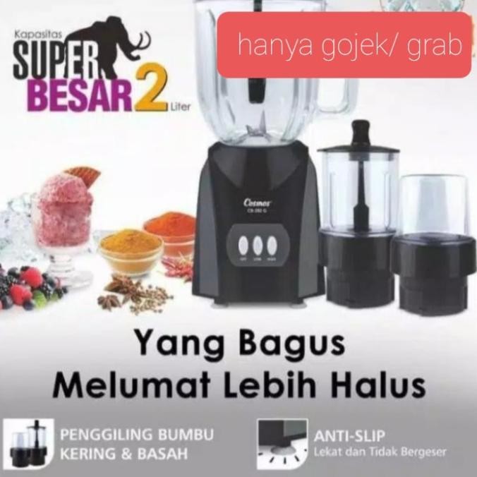 Blender Kaca 3 In 1 Cosmos 282G