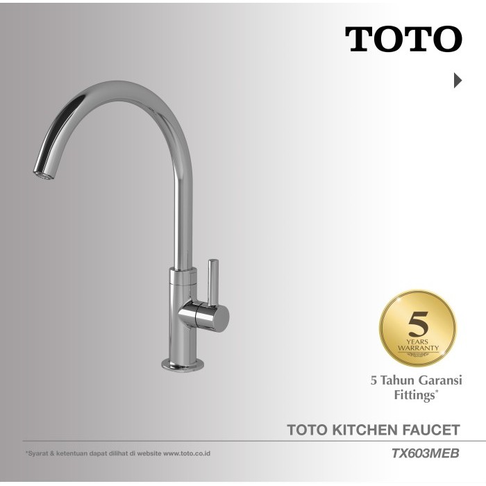 TOTO Kitchen Faucet TX603MEB Kran Cuci Piring - Kran Dapur