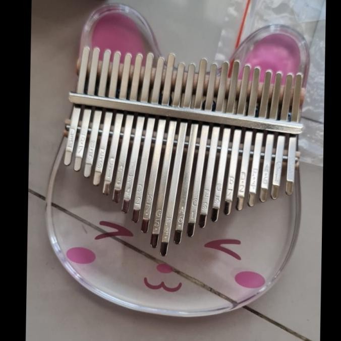 Kaikki Kalimba 21 keys Acrylic Thumb Piano Kecapi jari Kalimba instrum