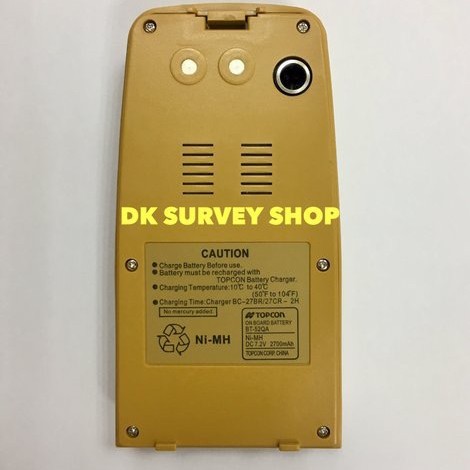 Battery Ts Total Station Topcon Gts / Baterai Ts Total Station Topcon
