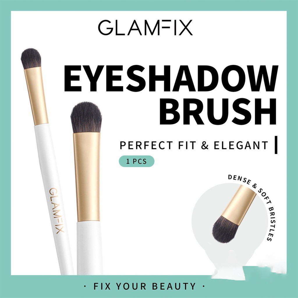 GLAMFIX Fancy Eyeshadow Brush Make Up 1 Pcs - Kuas Make Up Eyeshadow | GLAM FIX - TnT Beauty Shop