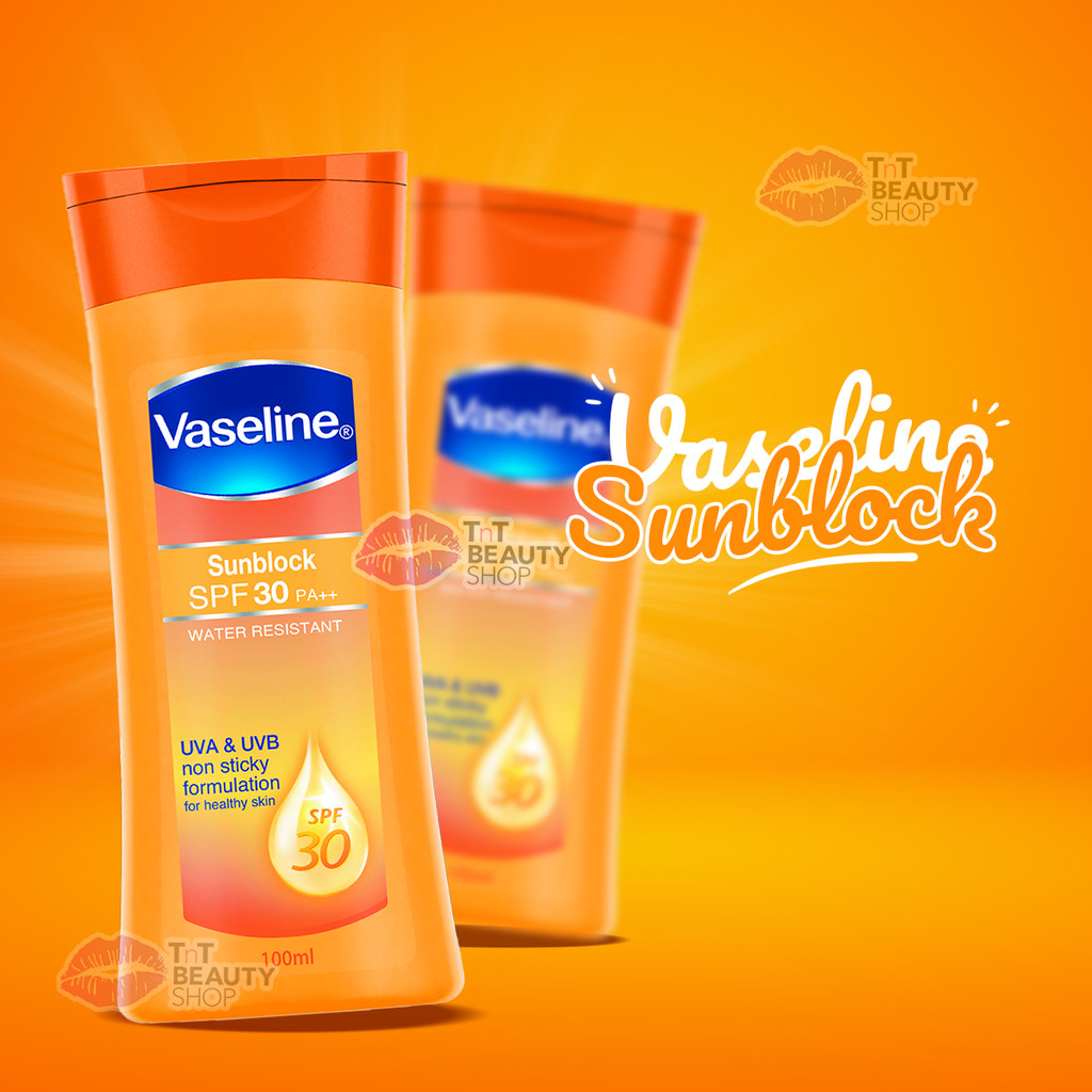Vaseline Intensive Care Healthy Sunblock SPF30 PA++ Lotion 100ml | TnT Beauty Shop