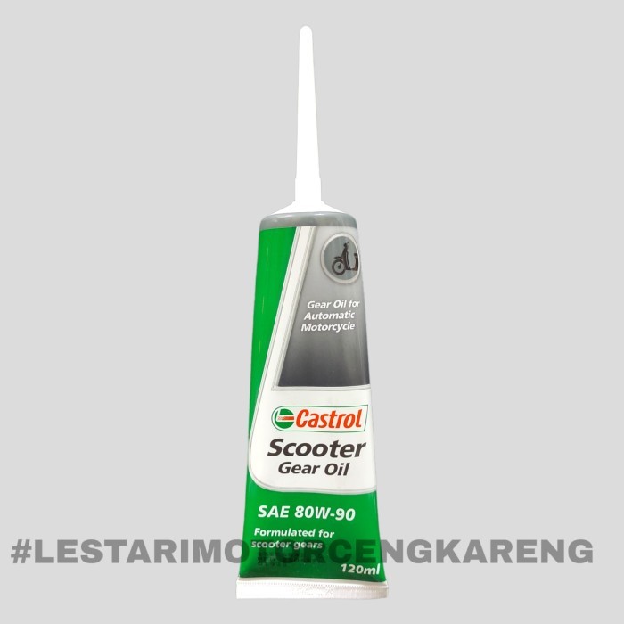 OLI GEAR GARDAN CASTROL 80W-90 COCOK UNTUK VESPA PCX ADV RACING MATIC