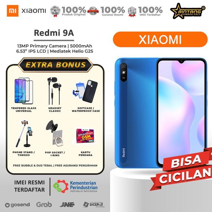 Xiaomi Redmi 9A Ram 3 32 Garansi Resmi