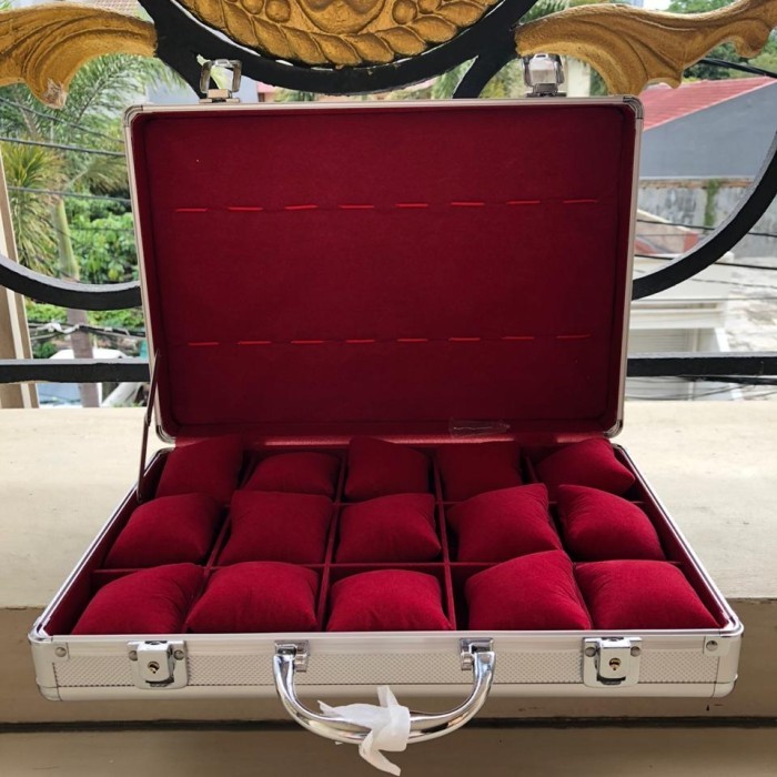 koper kotak jam tangan mewah