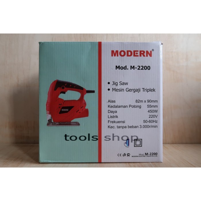 Modern Mesin Jigsaw M-2200/ Mesin Gergaji Kayu Modern