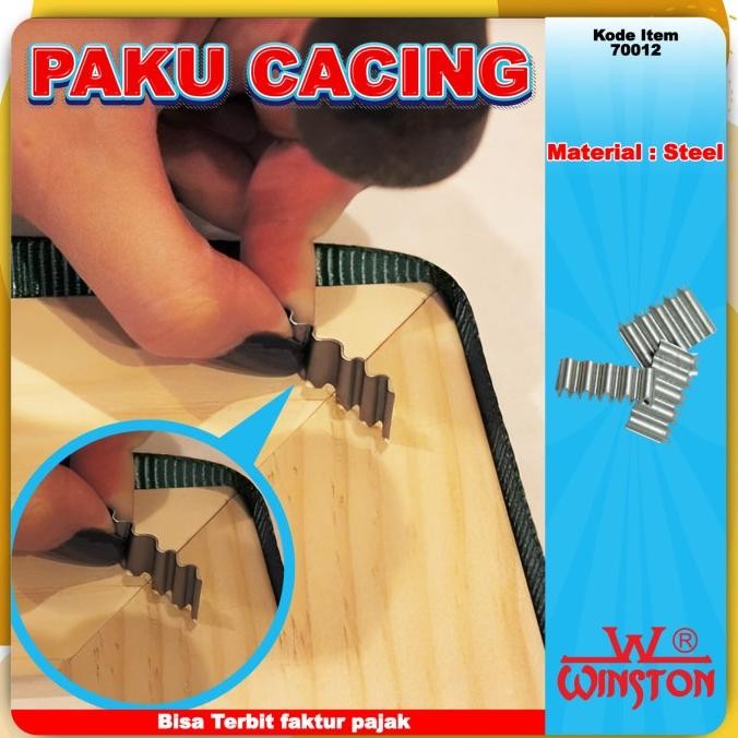 PAKU CACING / PAKU PENYAMBUNG TRIPLEK KAYU NAIL (ISI 1 KG) TERBARU