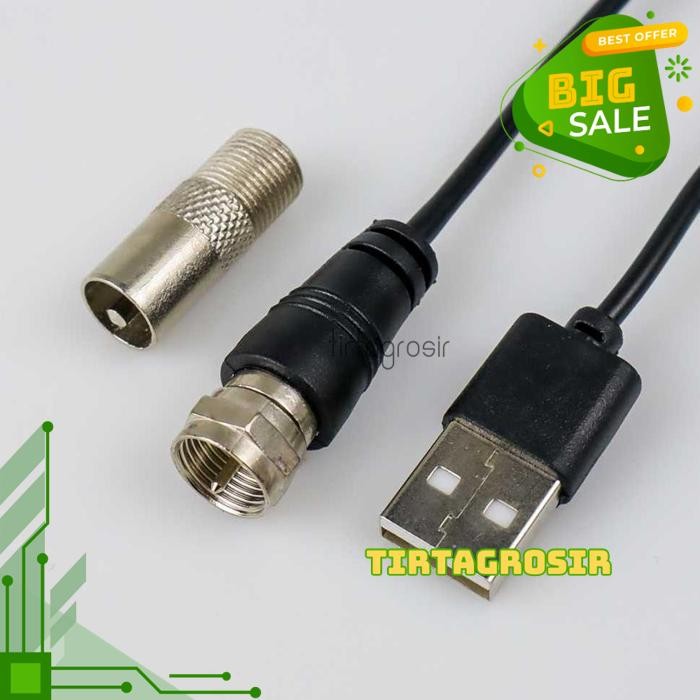 TAFFWARE PENGUAT SINYAL ANTENA TV AMPLIFIER SIGNAL BOOSTER DVB-T2 - TFL-D15 PENGUAT SINYAL ANTENA TV