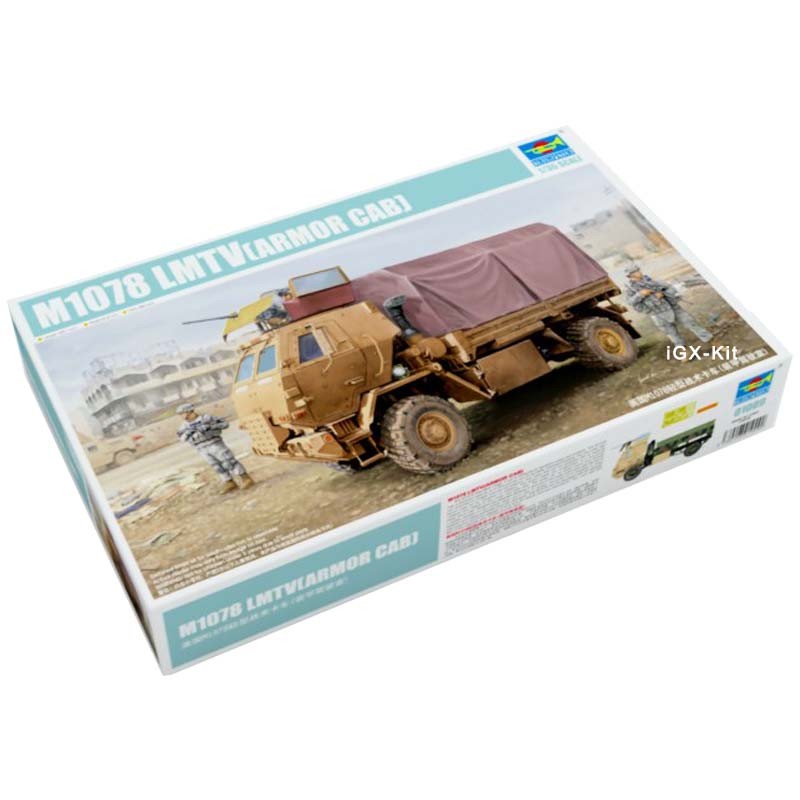 Trumpeter 01009 1/35 US M1078 LMTV Cargo Tactical Truck W/