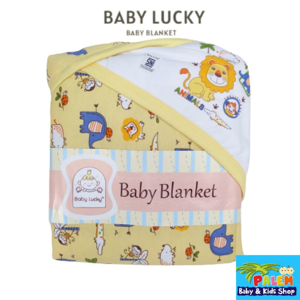 Terfavorit !!! Baby Lucky Selimut Topi/Baby Blangket 7300001