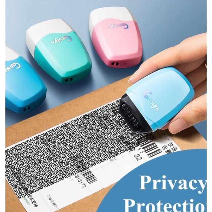 

Sale Stamp Roller Refill Stempel Resi Penghapus Alamat - Oval