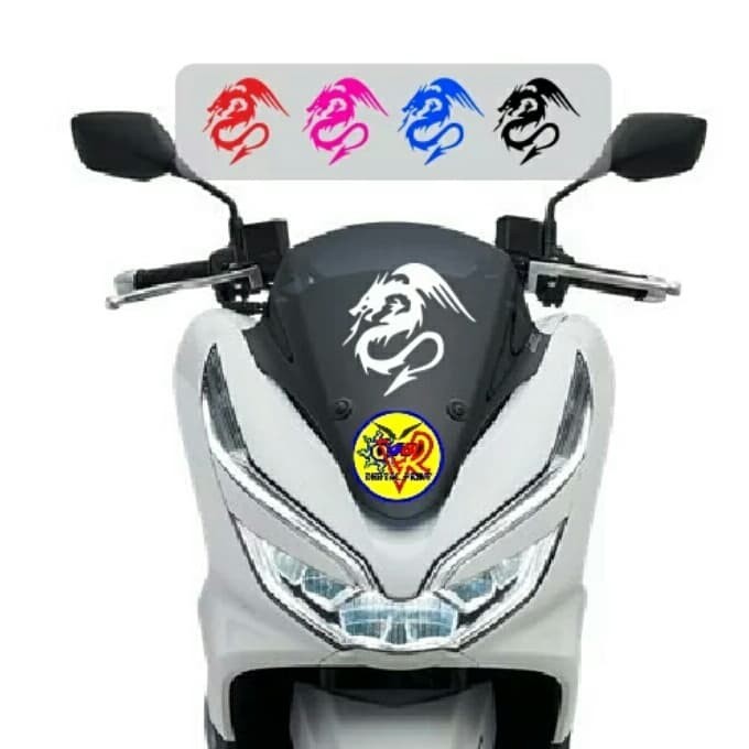 Stiker Motor Dragon Nmax Pcx Keren Berkualitas