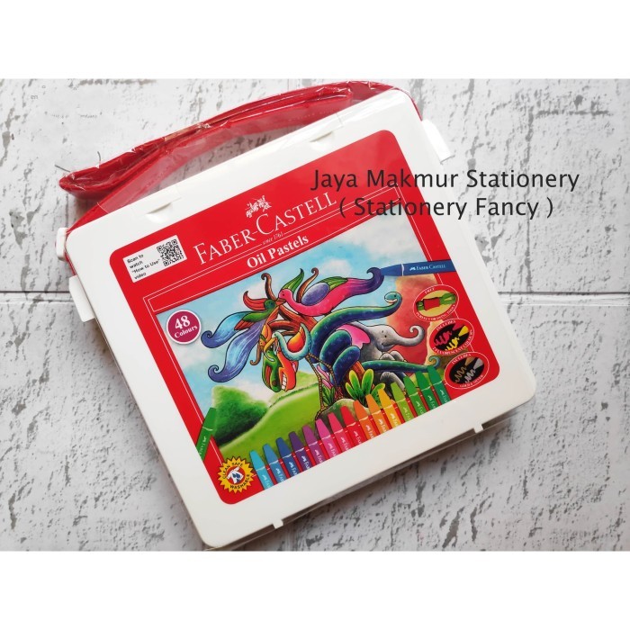 

Crayon / Oil Pastel Faber Castell 48 Warna