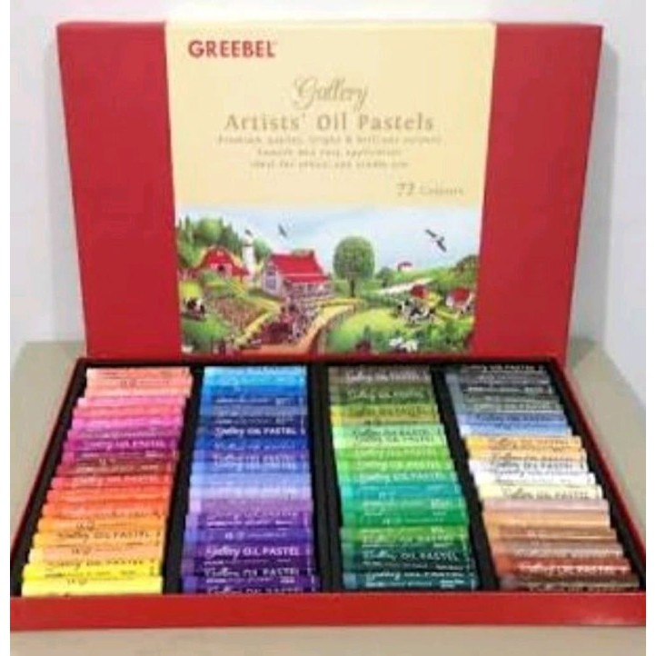 

Greebel Artists Oil Pastels isi 72 Warna TERMURAH