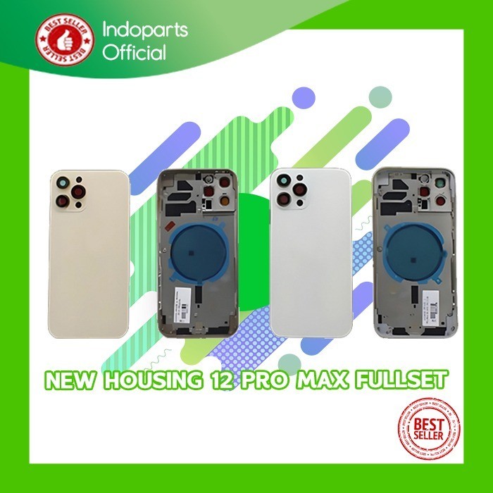 NEW HOUSING / CASING / IPHONE 12 PRO MAX FULLSET