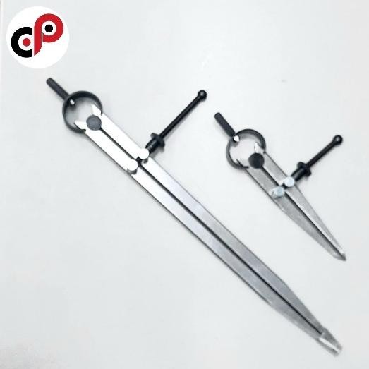 

Jangka Bubut Stelan | Spring Caliper Divider | 4", 6", 8", 10" 12" |