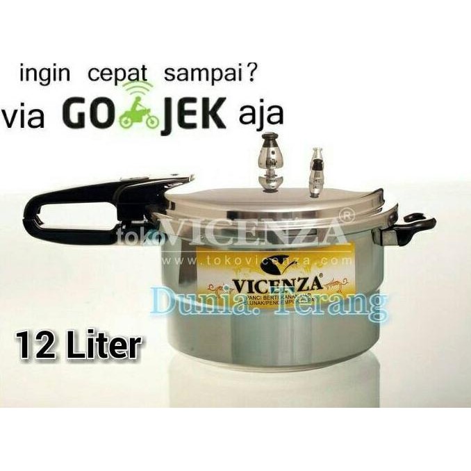 Panci Presto Vicenza 12 Liter / Pressure Cooker Vicenza 12 Liter