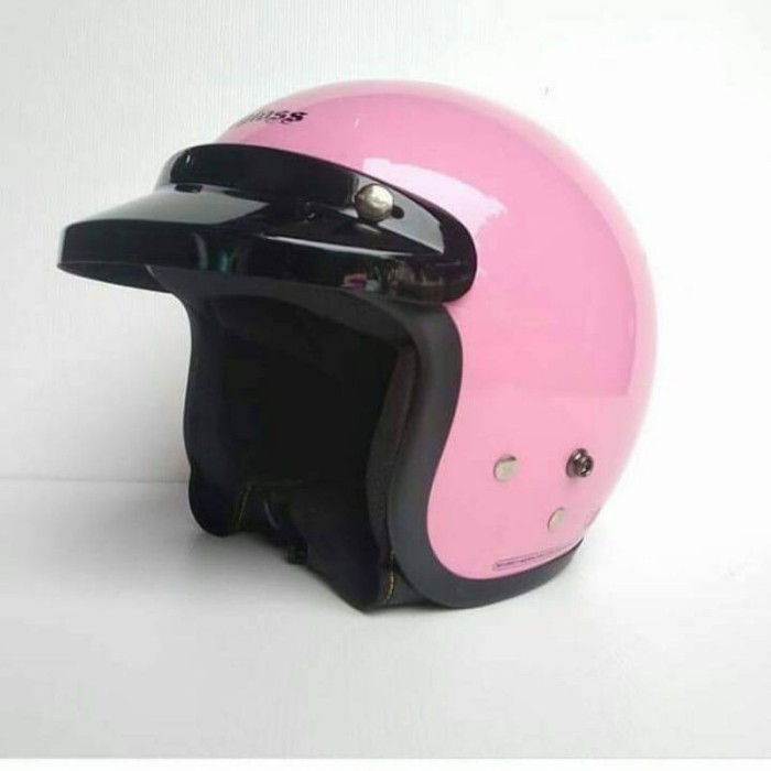 Helm Cargloss Original Pink Kaca Datar Helm 100% Original