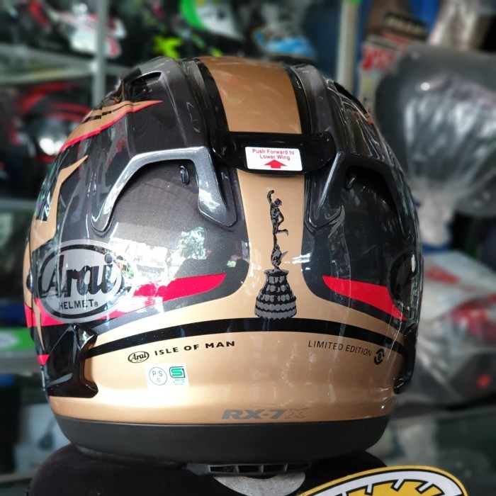 Helm Arai Rx7X Tt Iom 2020 Limited Edition