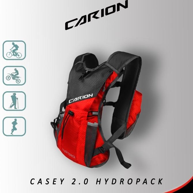 Tas Ransel Sepeda Hydropack Carion Casey - Merah