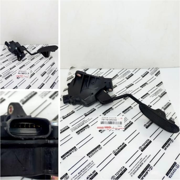 Pedal gas sensor gas innova fortuner hilux 78110- 0k040 asli