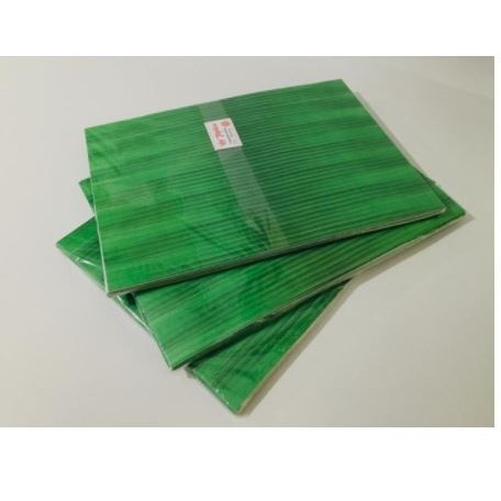 Kertas Nasi Motif Daun Pisang/ Kertas Minyak/ Kertas Bungkus 30 X 42