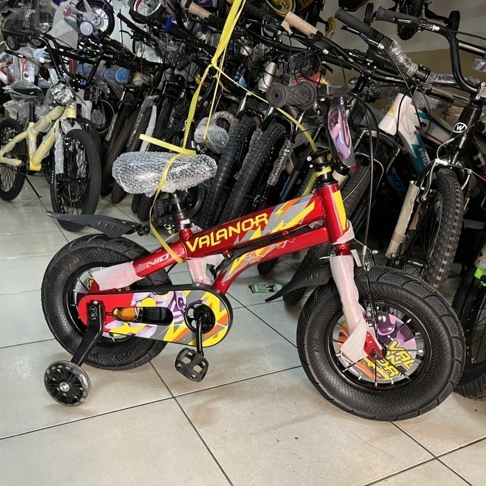 Sepeda Anak Laki 12 inch Ban Besar Genio Valanor by United