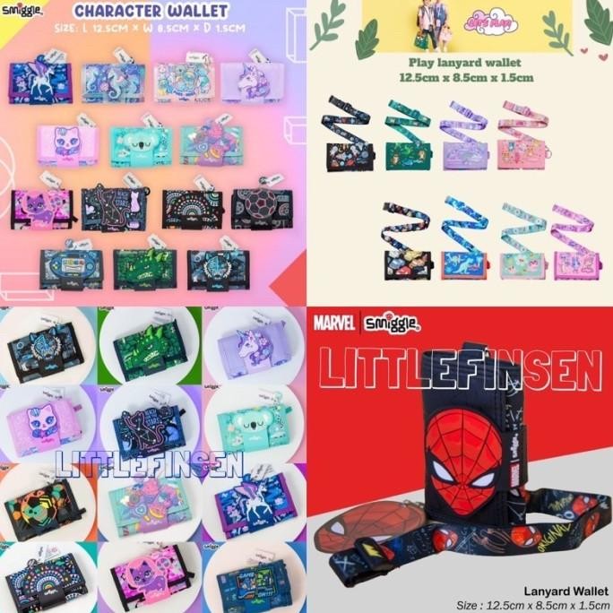 smiggle dompet anak smiggle wallet lanyard dompet smiggle anak dompet