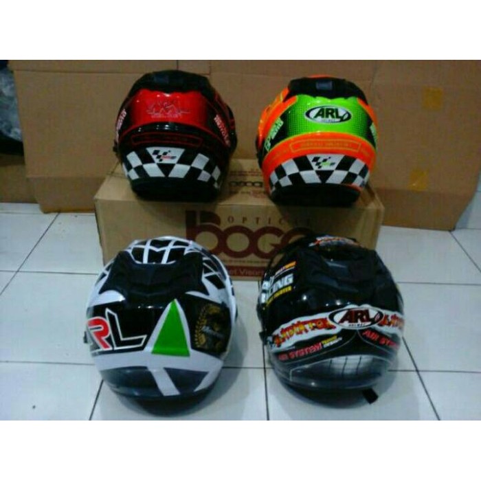 Helm Semi Cross Arl Double Visor