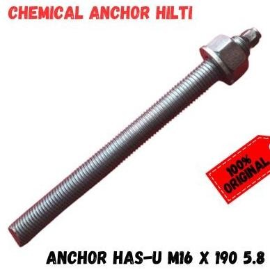 Angkur Hilti Has U M16 X 190 Grade 5.8 Original Dan Terlaris