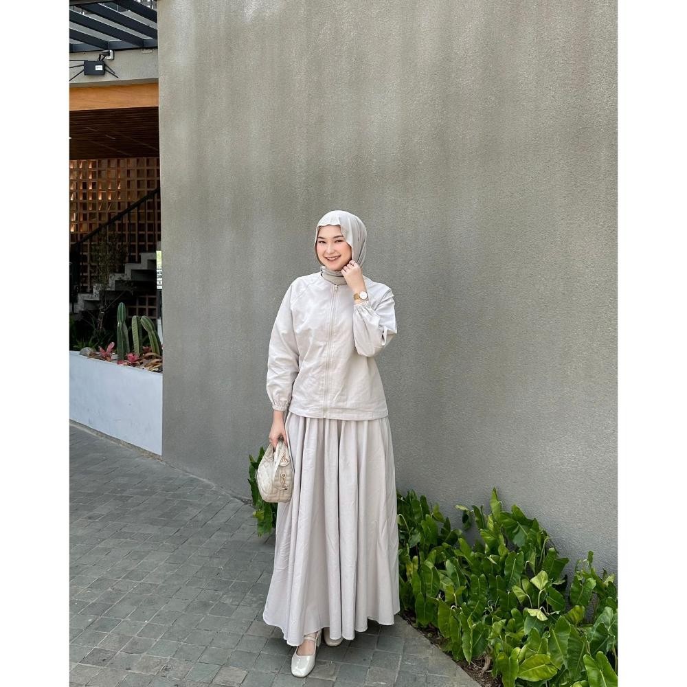 HJK COTTONKY Kirana Set | Setelan Linen | Wanita Muslim