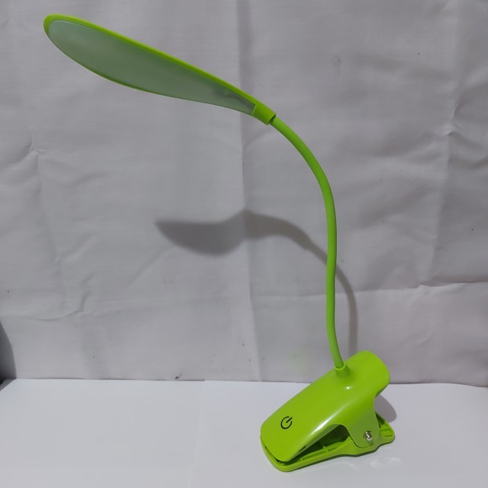 Lampu Belajar Led Jepit Recharge Lampu Belajar / Meja Flexibel Myvo