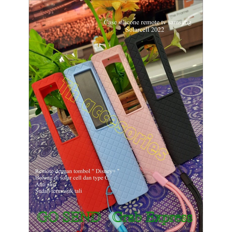 Case Silicone Remote Tv Samsung Solarcell Bu8000 Series & Qled Tv