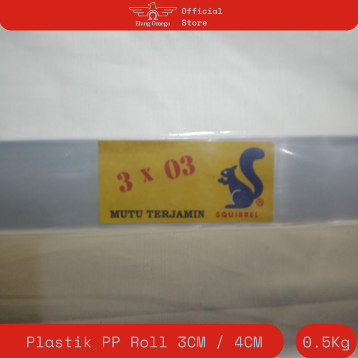 

OBRAL Plastik Roll 4cm atau 3cm untuk 0.5kg / Plastik Bumbu /Plastik kacang