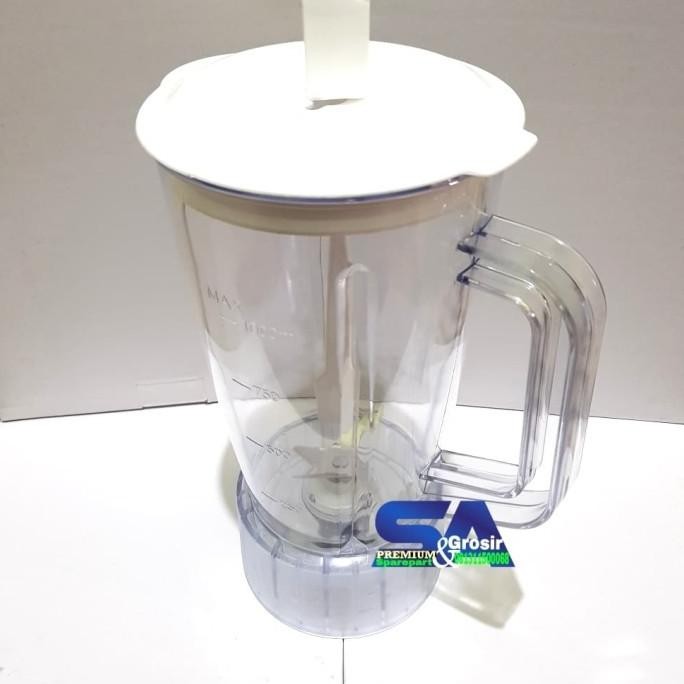 Terbaru Gelas Blender SET Model Maspion/Mounting Tutup Pisau 1206/07 1211
