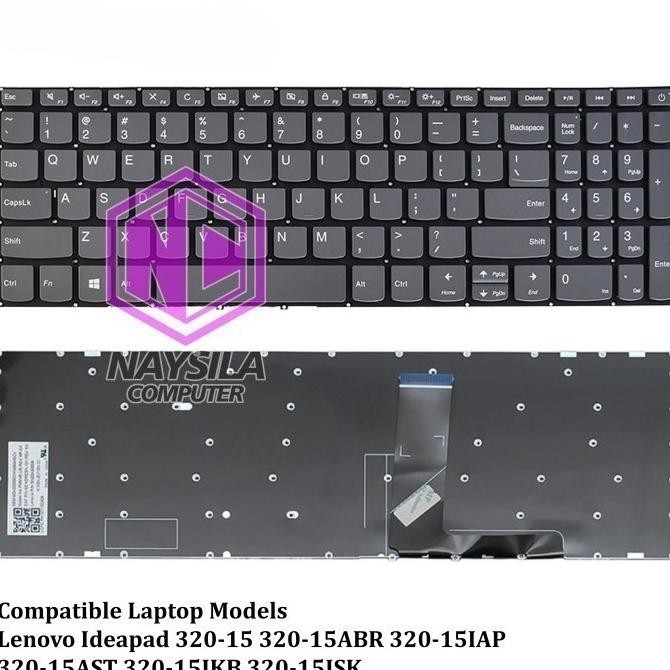Produk Baru Keyboard Lenovo L340-15API L340-15IWL L340-15IRH L340-17API L340-17IWL