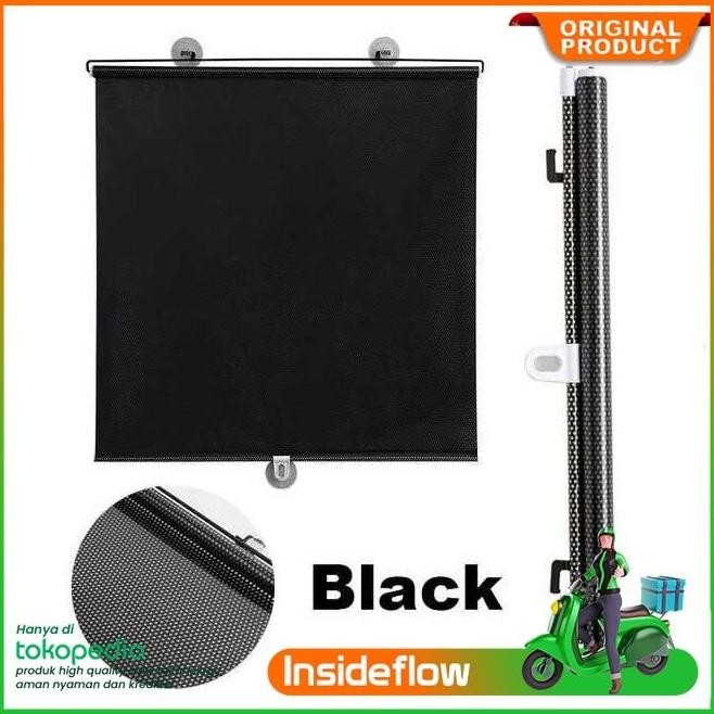 Tirai Gorden Kaca Jendela Mobil Penahan Sinar Matahari Roller Blind Asli