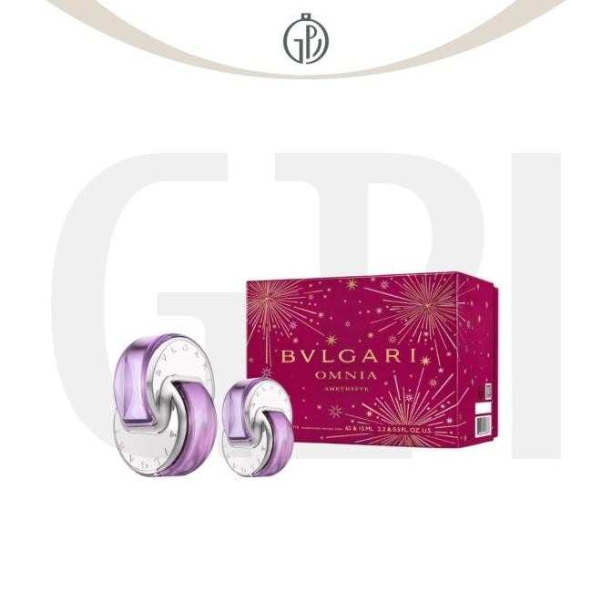 BIG SALE BVLGARI OMNIA AMETHYSTE FOR WOMEN EDT 65 + 15 ML GIFT SET !!!!!