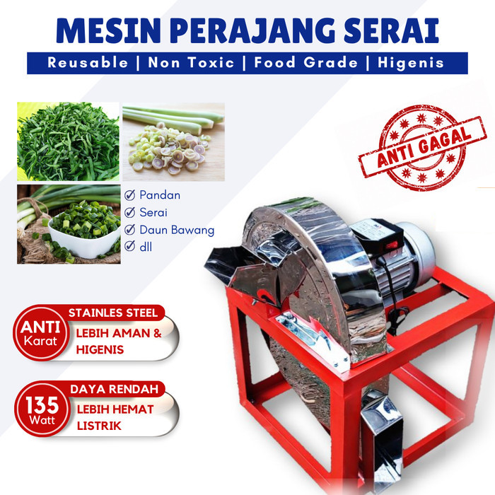 

FREE ONGKIR MESIN PENGIRIS SERAI MESIN PEMOTONG DAUN BAWANG PANDAN STANLIS