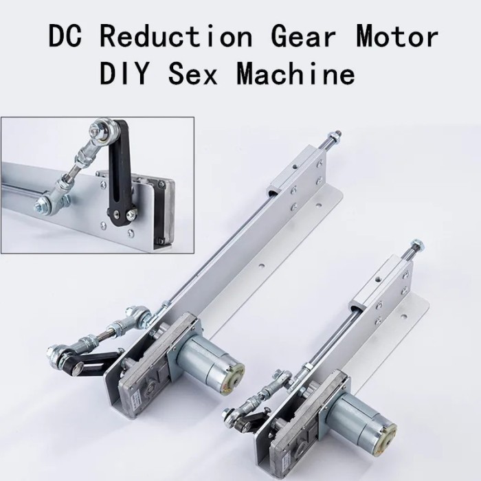TELESCOPIC LINEAR ACTUATOR KIT WITH SPEED CONTROL REDUCTION MOTOR DC