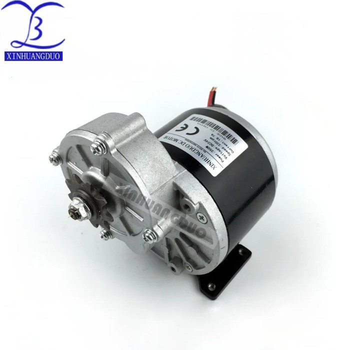 250W 12V 24V 36V GEAR MOTOR BRUSH MOTOR ELECTRIC TRICYCLE DC GEAR