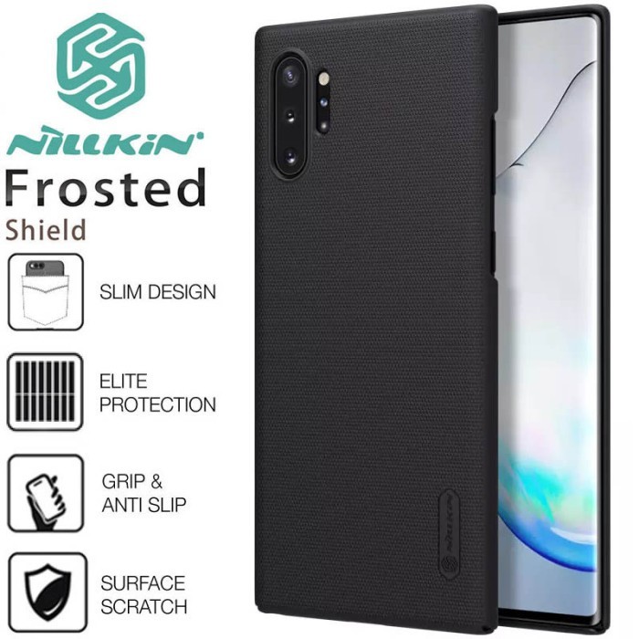 Terbaru Nillkin Hard Case Samsung Galaxy Note 10 Plus - Casing Cover Frosted